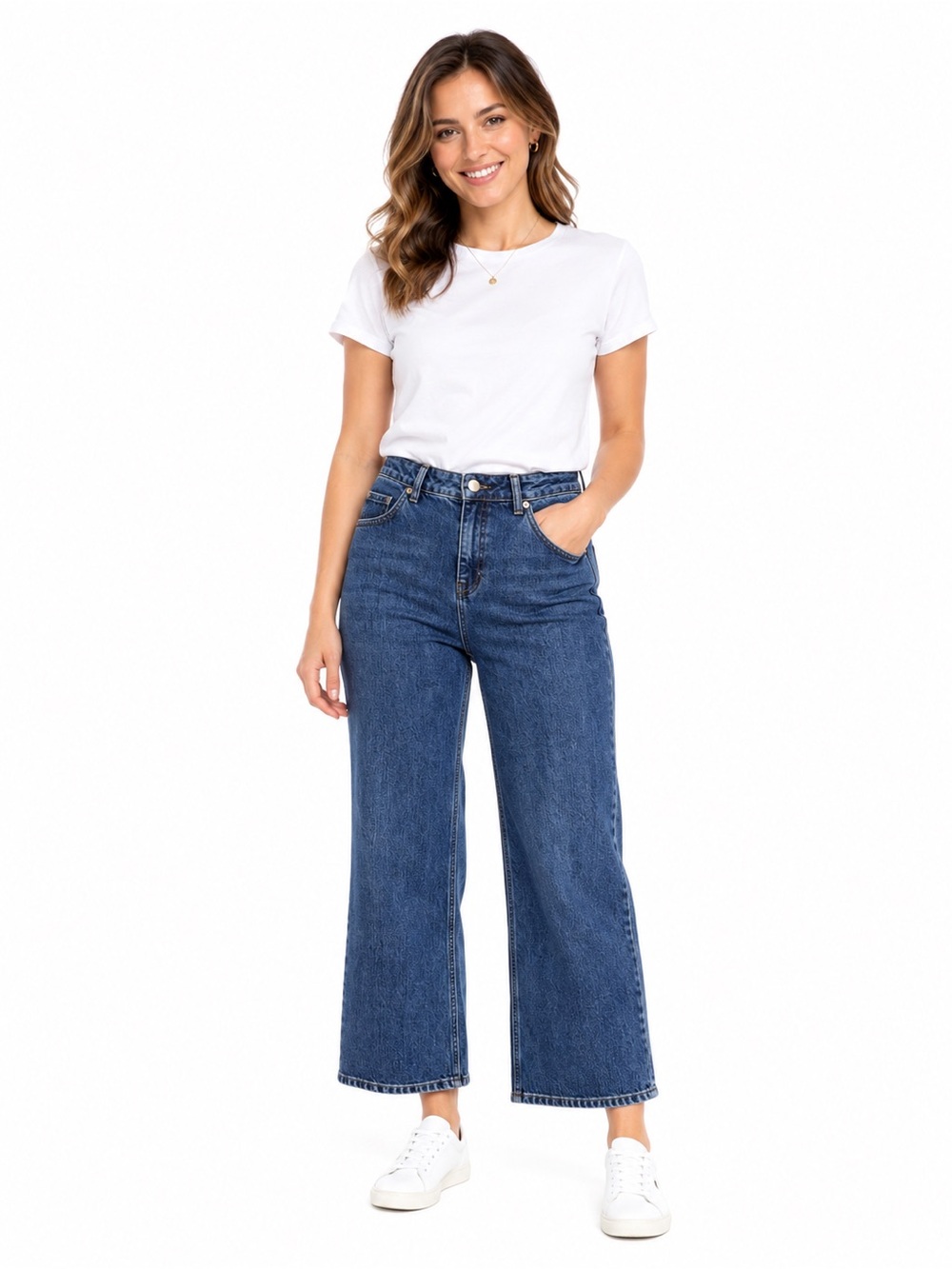 ASOS DESIGN Denim High Rise Straight Leg Jeans – Size 28/32